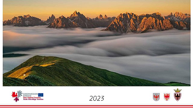 © Euregio Cover Calendario Euregio 2023
